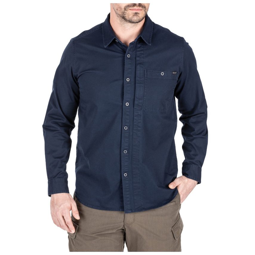 5.11 Tactical Legend Long Sleeve Shirt 72522 - Peacoat, 2XL