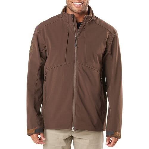 5.11 Tactical Sierra Softshell 78005 - Burnt, M