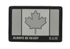 5.11 Tactical Canada Flag Patch 81209 - Charcoal