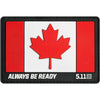 5.11 Tactical Canada Flag Patch 81209 - Red