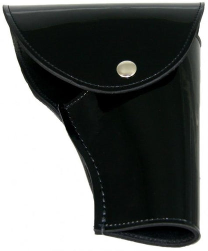 Boston Leather Flap Holster - Honor Guard - Plain, Nickel