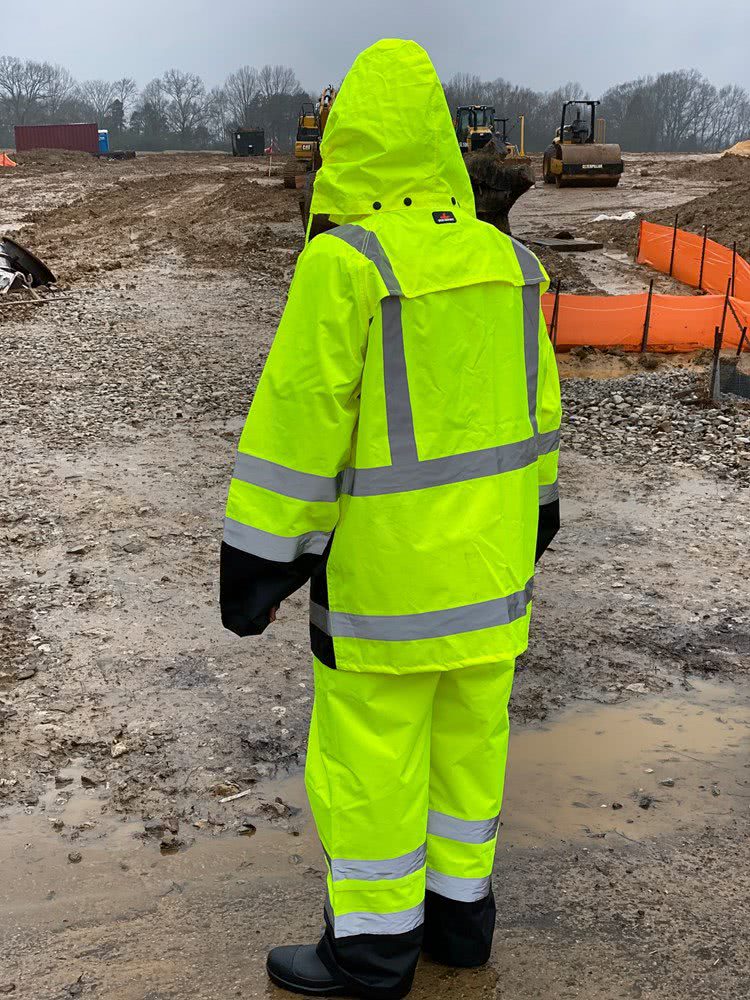 MCR Safety Class 3 Hi-Vis Waterproof Rain Jacket 508SJ - Newest Products
