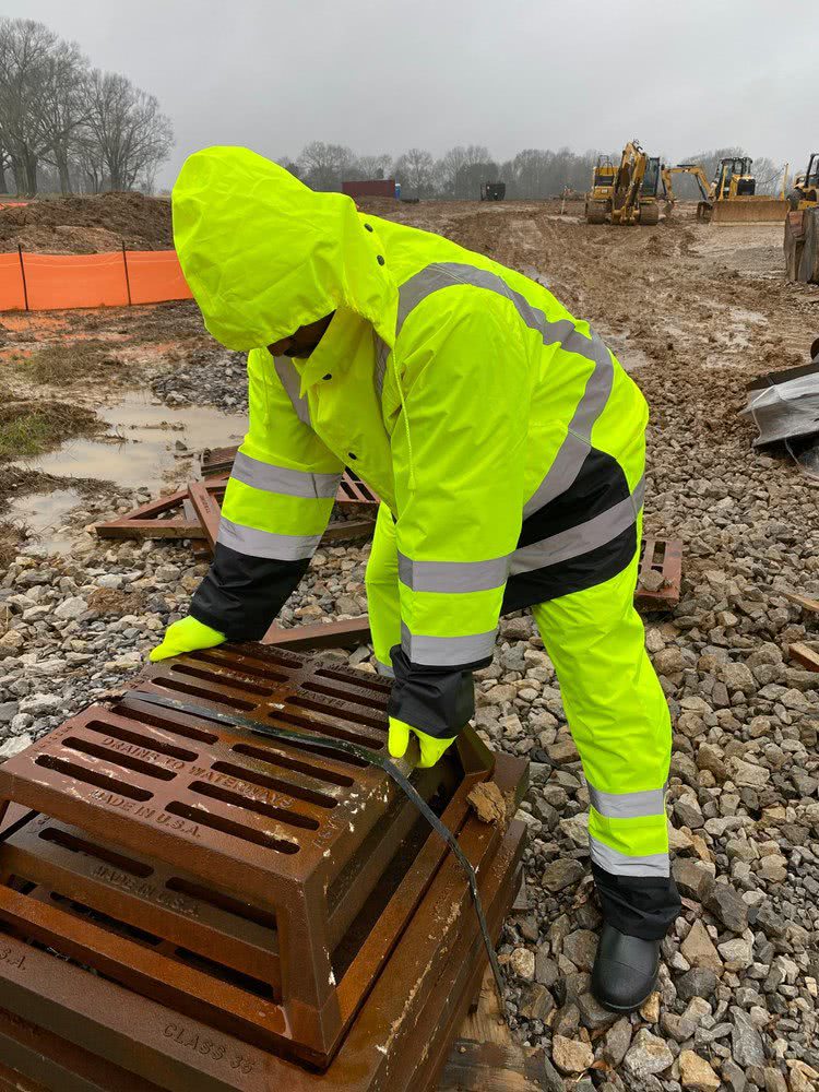 MCR Safety Class 3 Hi-Vis Waterproof Rain Jacket 508SJ - Newest Products