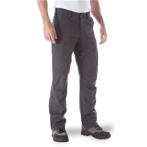 5.11 Tactical Apex Pant in Volcanic, front view of the regular fit cargo pant