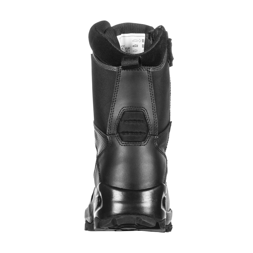 Back view of 5.11 Tactical A.T.A.C.® 2.0 8" Storm Side-Zip Boots 12392 showcasing durable design and high-quality materials.