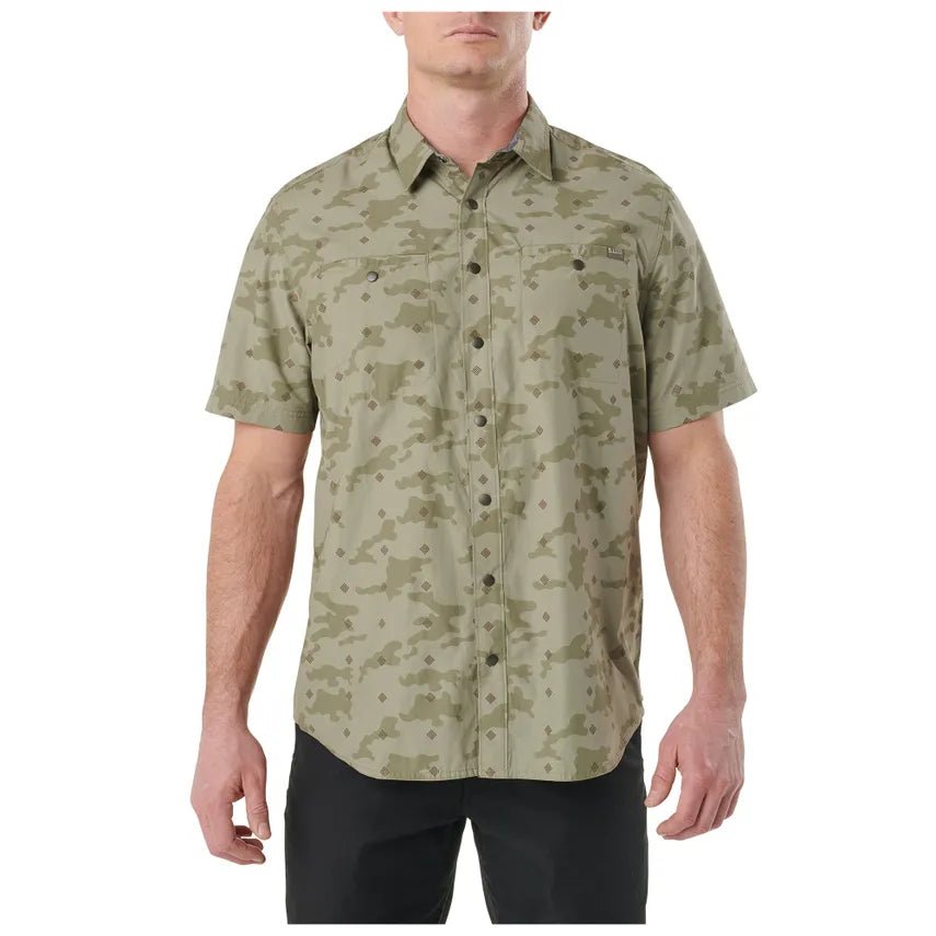 5.11 Tactical Crestline Camo Short Sleeve Shirt 71377 - Discontinued