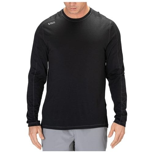 5.11 Tactical Range Ready Merino Wool Long Sleeve Shirt 40164 - Black, 2X-Large