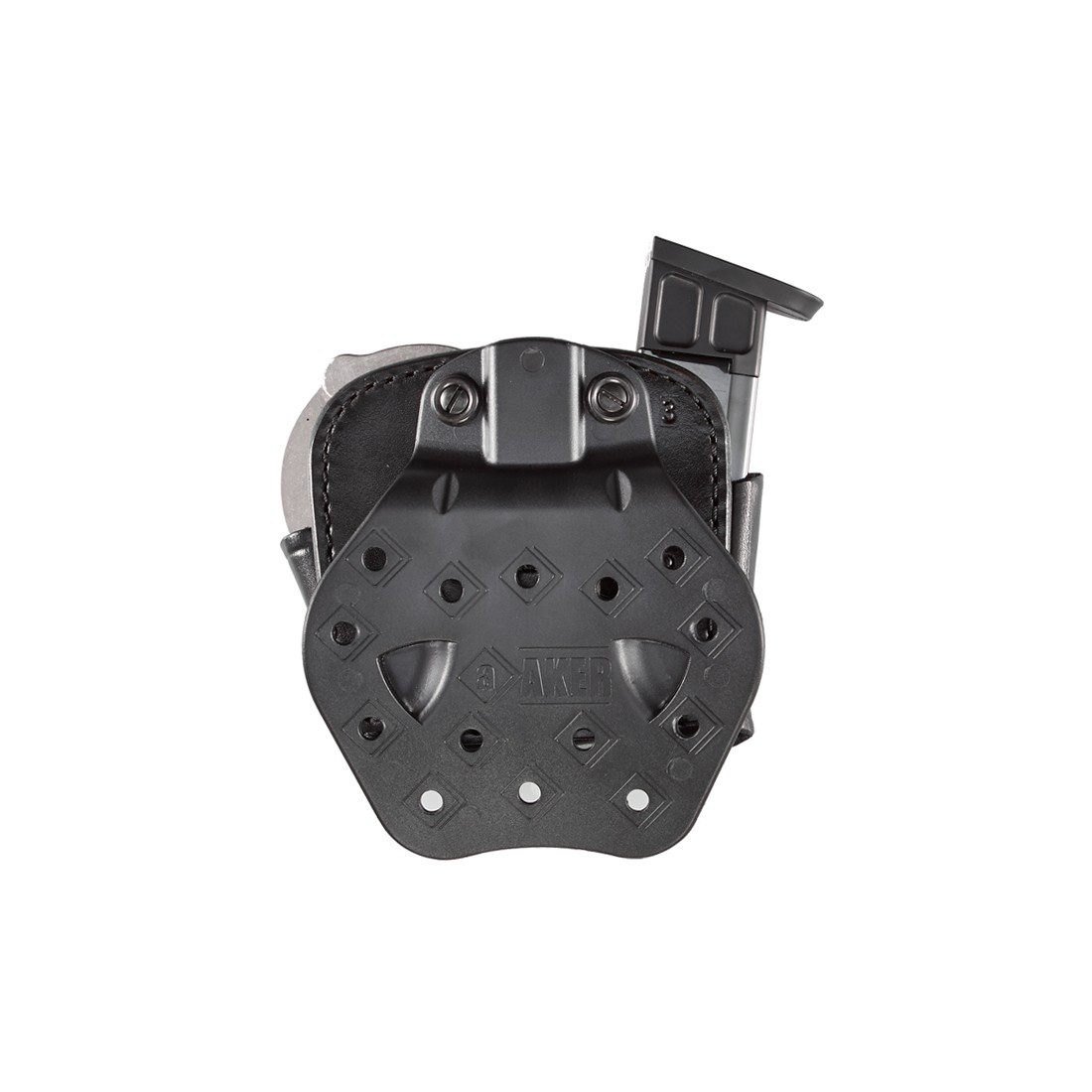Aker Leather D.M.S.™ Cuff/Mag Combo™ Combination Paddle Pouch - Tactical & Duty Gear