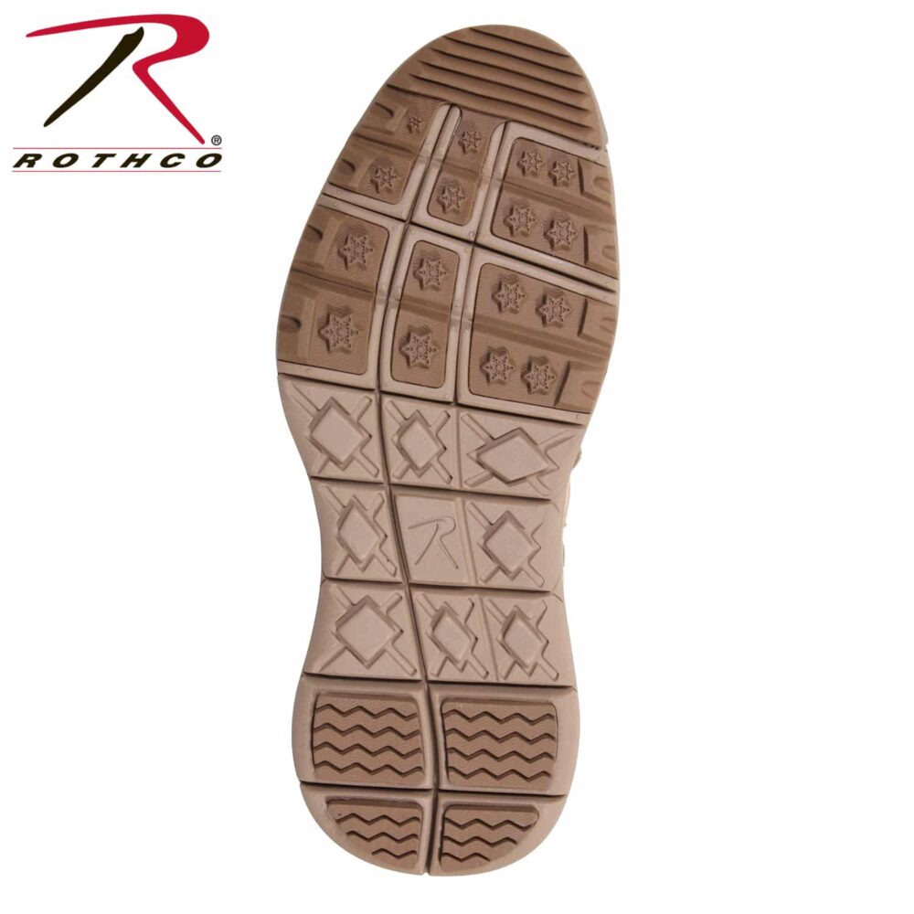 Rothco 8.5" 5364 V-Max Lightweight Tactical Boots Desert Sand - Footwear