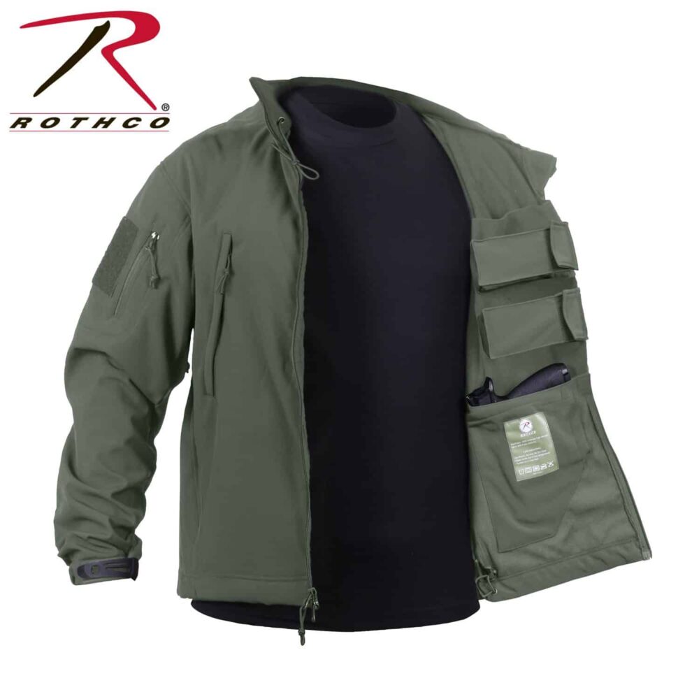 Rothco Concealed Carry Softshell Jacket - Softshell Jackets