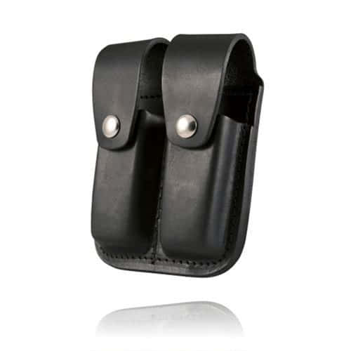 Boston Leather Double Mag Holder For 9mm/40Cal.