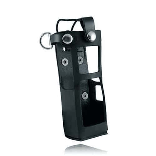 Boston Leather Radio Holder for your Motorola APX7000 with extended battery 5613RC-1 - Tactical & Duty Gear