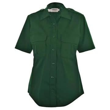 Elbeco ADU™ Women's Short Sleeve RipStop Shirt - Spruce Green, L