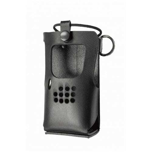 Boston Leather Firefighter's Radio Holder for the Kenwood TK 5220/5320 5731RC-1 - Tactical & Duty Gear