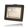 Boston Leather Clip-On Horizontal ID Holder 5983-1 - Wallets
