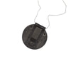 Aker Leather Neck Start Badge Holder 599 - Black