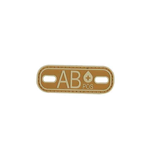 5ive Star Gear Blood Type AB+ Morale Patch - Coyote
