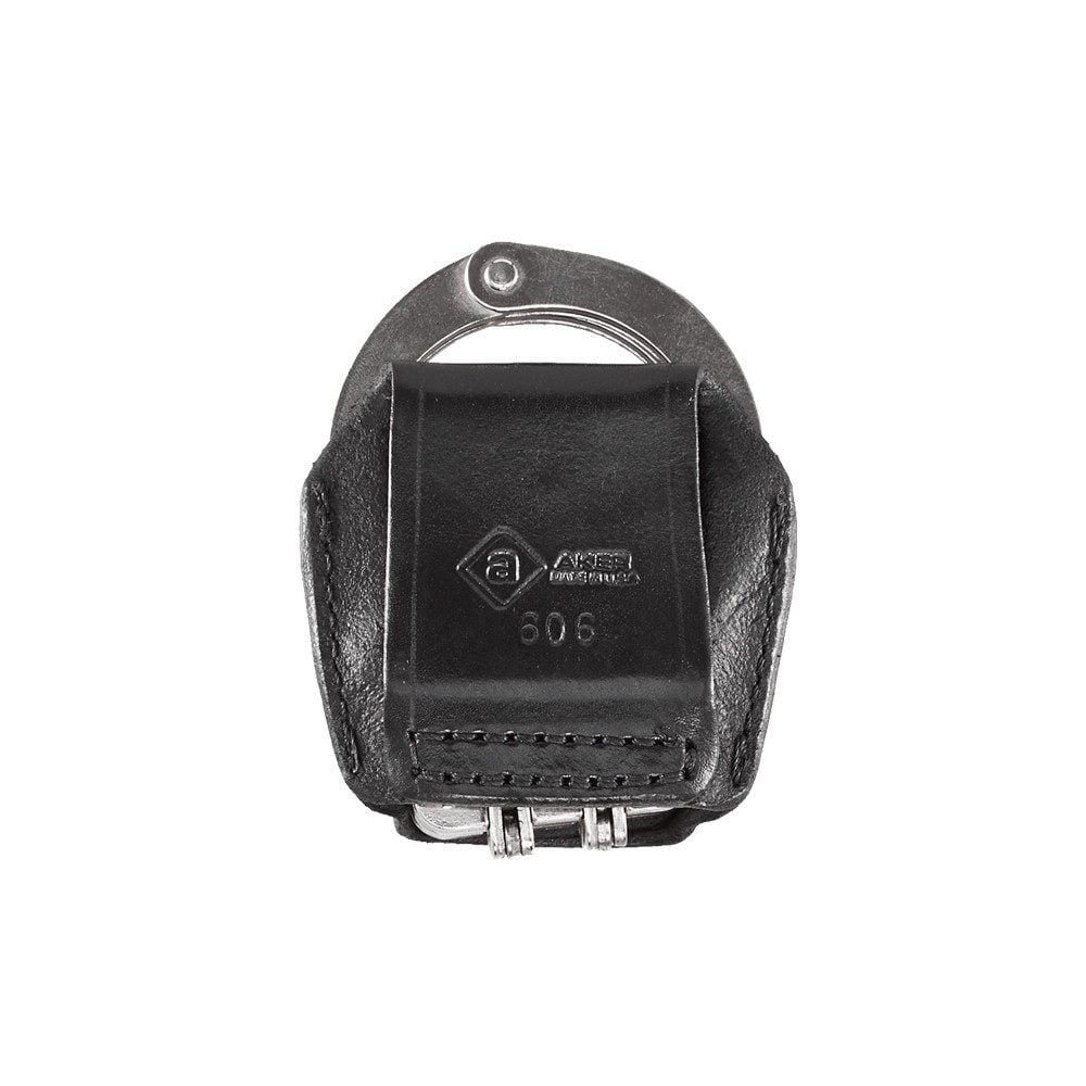 Aker Leather Open Top Hinged Handcuff Case 606 - Newest Arrivals