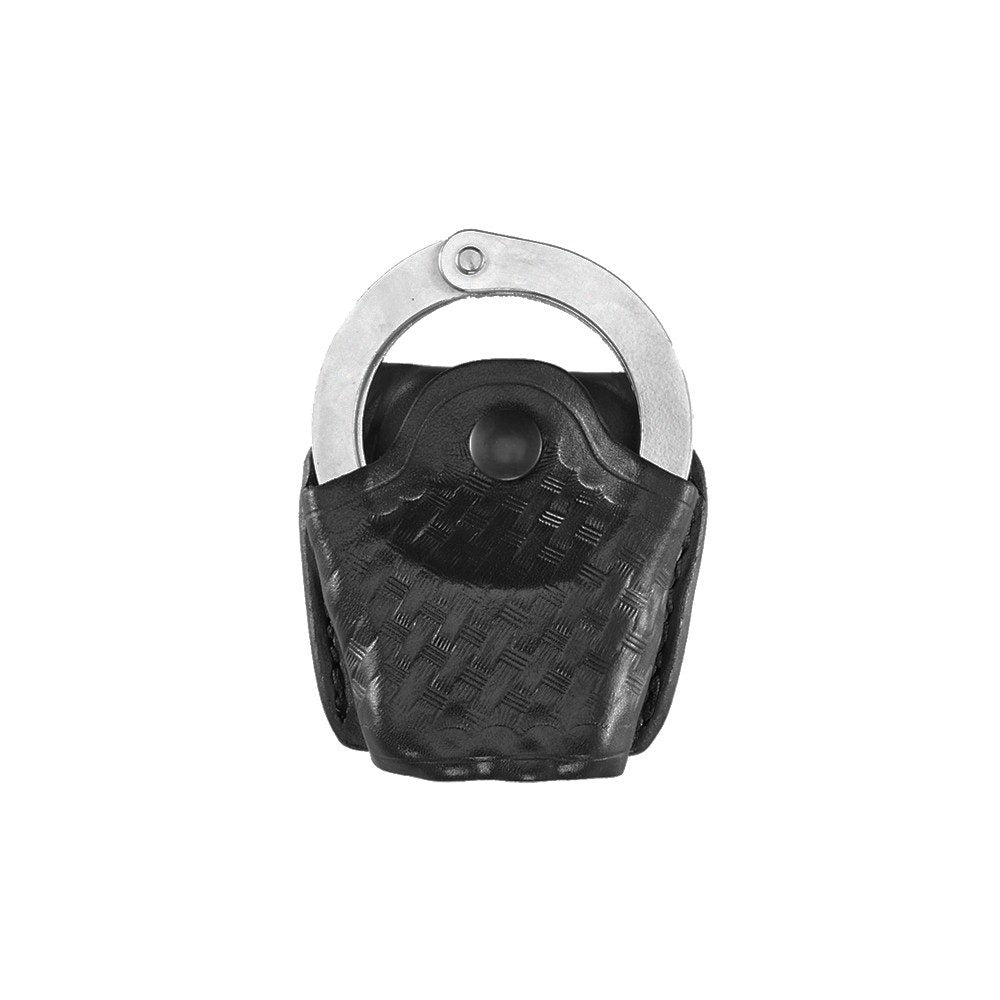 Aker Leather Open Top Hinged Handcuff Case 606 - Newest Arrivals