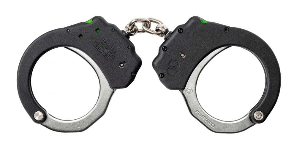 ASP Chain Ultra Plus Handcuffs - Steel or Aluminum - Steel, European