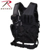 Rothco Cross-Draw MOLLE Black Tactical Vest 6491 - Tactical Vests