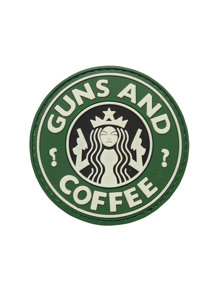 5ive Star Gear Guns & Coffee Morale Patch - Miscellaneous Emblems