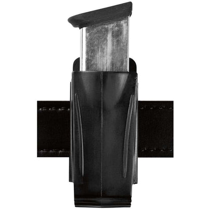 Safariland Model 71 Double Magazine Pouch - Black, Belt Clip