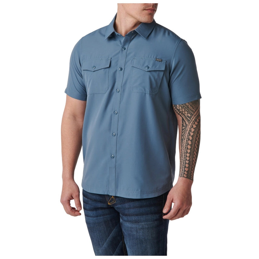 5.11 Tactical Marksman Short Sleeve Shirt UPF 50+ 71208 - Clothing &amp; Accessories