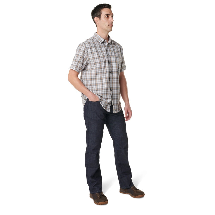 5.11 Tactical Hunter Plaid Short Sleeve Shirt 71374 - Discontinued