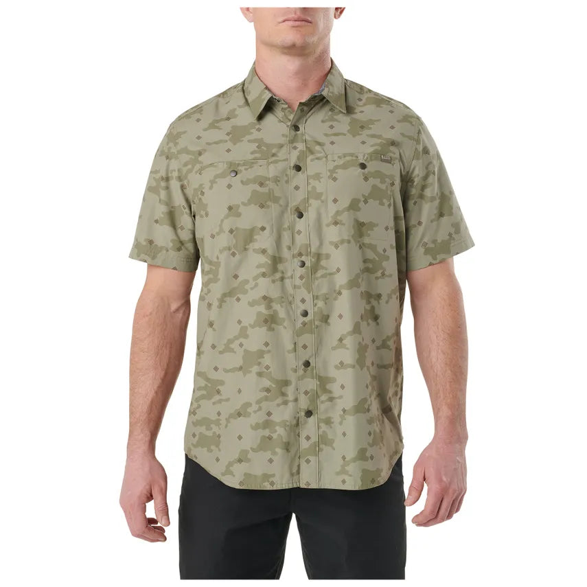 5.11 Tactical Crestline Camo Short Sleeve Shirt 71377 - Discontinued