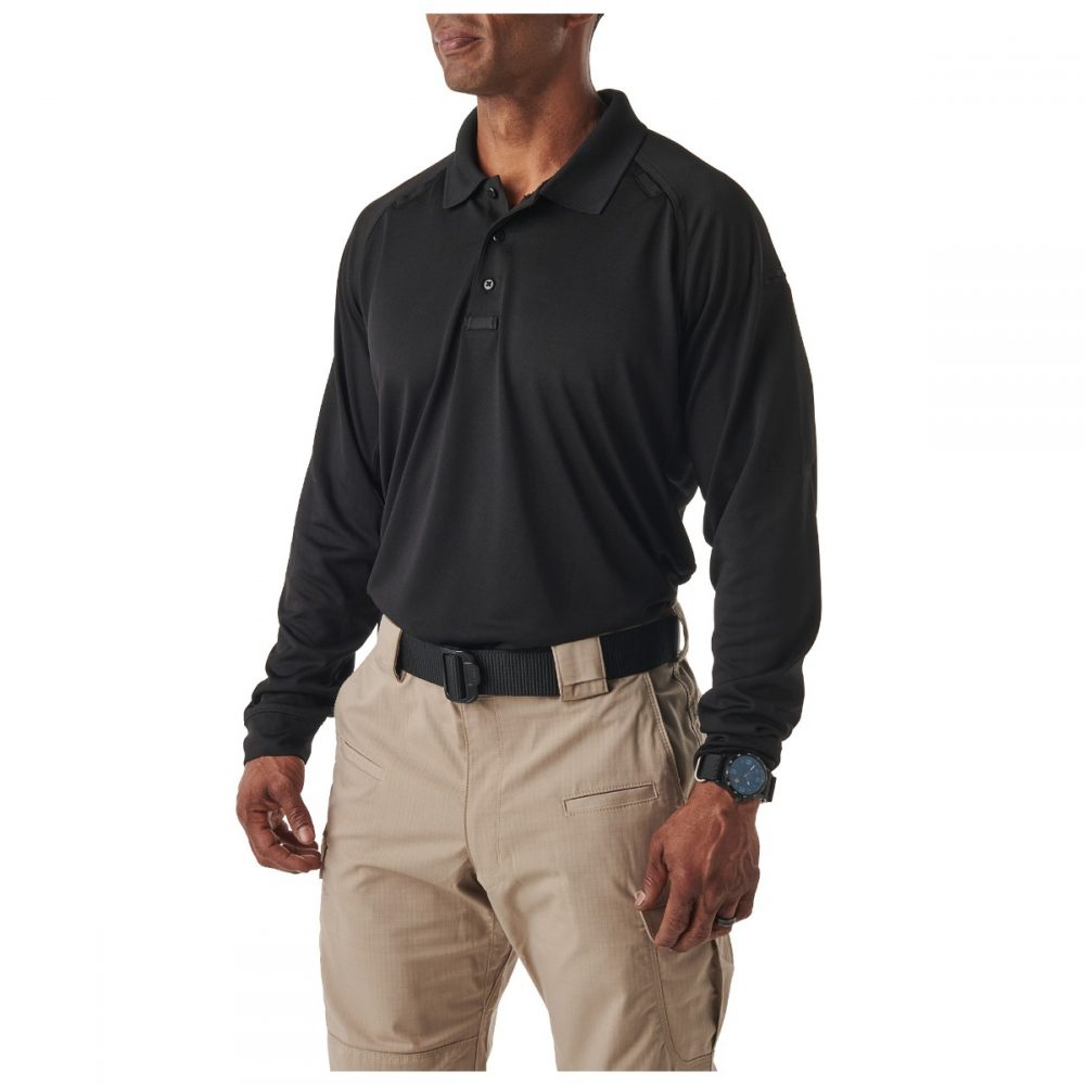 5.11 Tactical Performance Long Sleeve Polo 72049 - Clothing &amp; Accessories