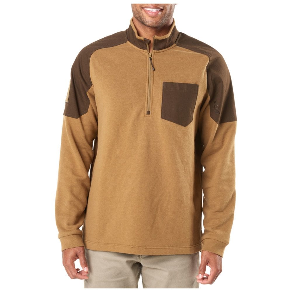 5.11 Tactical Radar Fleece 1/2 Zip 72102 - Clothing &amp; Accessories