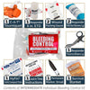 North American Rescue Individual Bleeding Control Kit - INTERMEDIATE - Vacuum Sealed 80-0466 - Newest Products