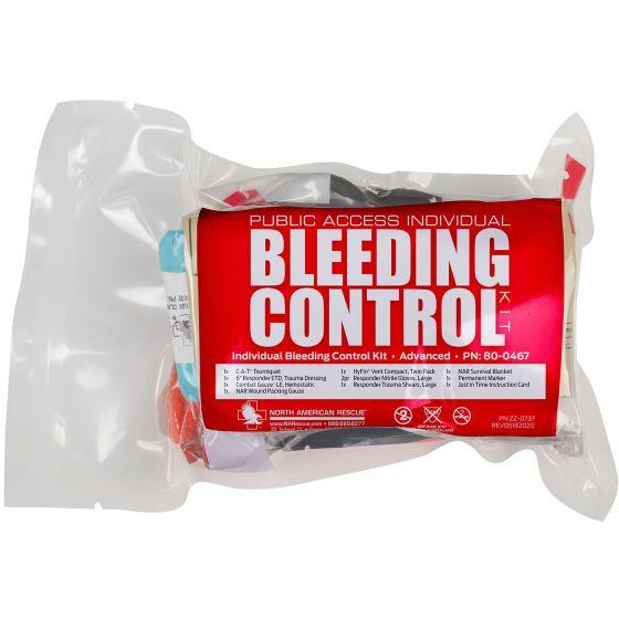 North American Rescue Individual Bleeding Control Kit - ADVANCED - Vacuum Sealed 80-0467 - Newest Products