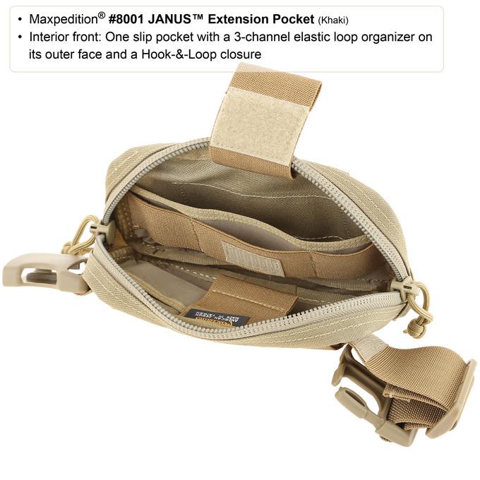 Maxpedition Janus Extension Pocket 8001 - Bags & Packs