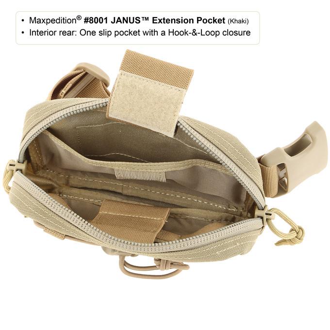 Maxpedition Janus Extension Pocket 8001 - Bags & Packs