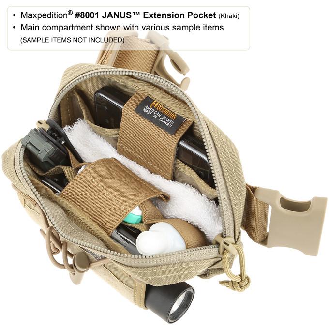 Maxpedition Janus Extension Pocket 8001 - Bags & Packs