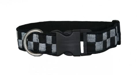 Boston Leather 1 1/2 Decorative Embroidered Collar - K-9 Gear