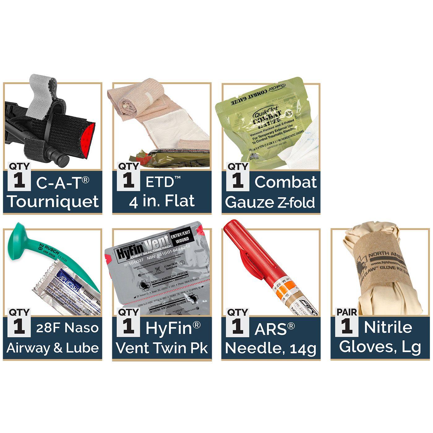 North American Rescue Eagle IFAK - ADVANCED 85-0189 - Newest Products