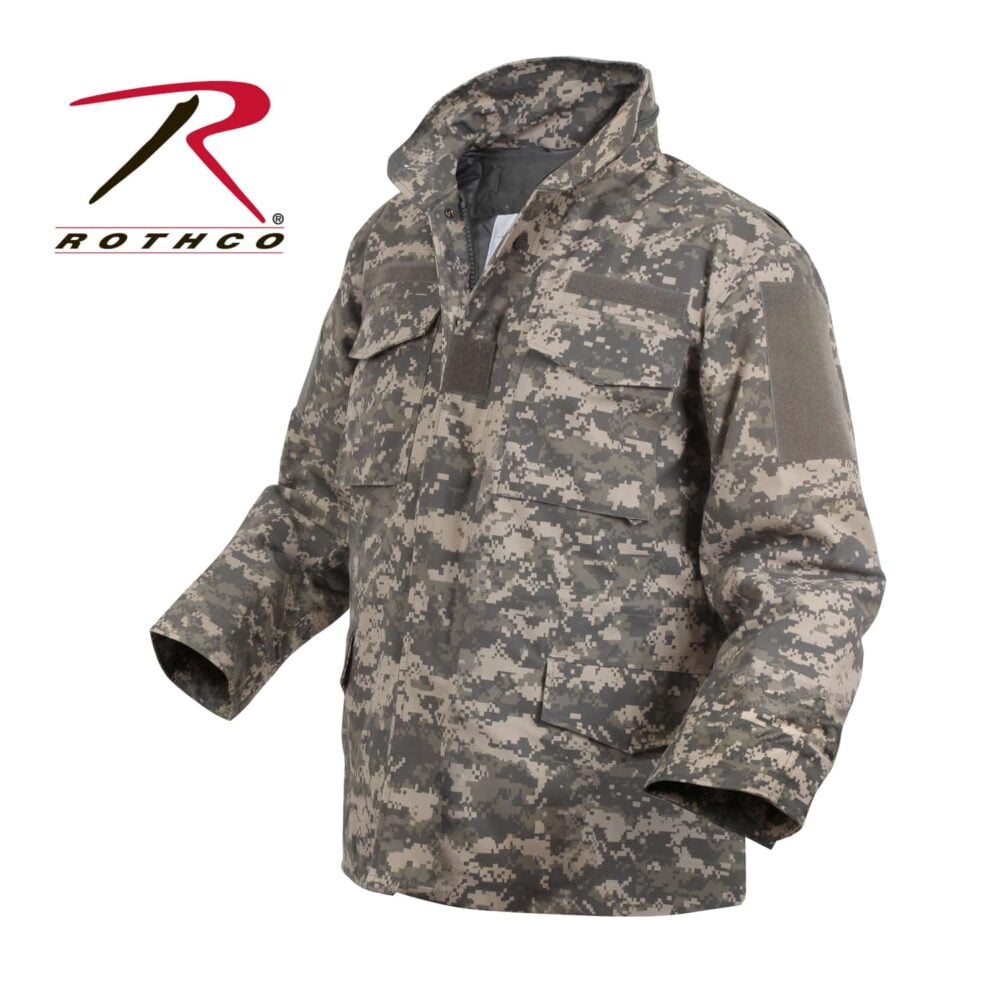 Rothco Digital Camo M-65 Field Jacket 8540 - Clothing & Accessories