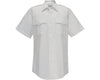 Flying Cross Duro Poplin 65% Poly/35% Cotton Men's Short Sleeve Uniform Shirt with Sewn-In Creases 85R54 - Newest Products