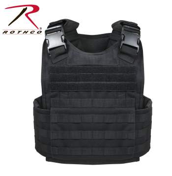 Rothco MOLLE Plate Carrier Vest - Tactical &amp; Duty Gear