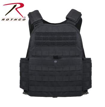 Rothco MOLLE Plate Carrier Vest - Tactical &amp; Duty Gear