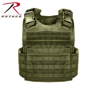 Rothco MOLLE Plate Carrier Vest - Tactical & Duty Gear