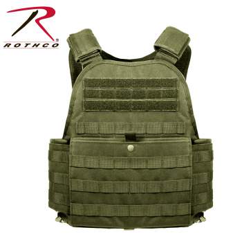 Rothco MOLLE Plate Carrier Vest - Tactical &amp; Duty Gear