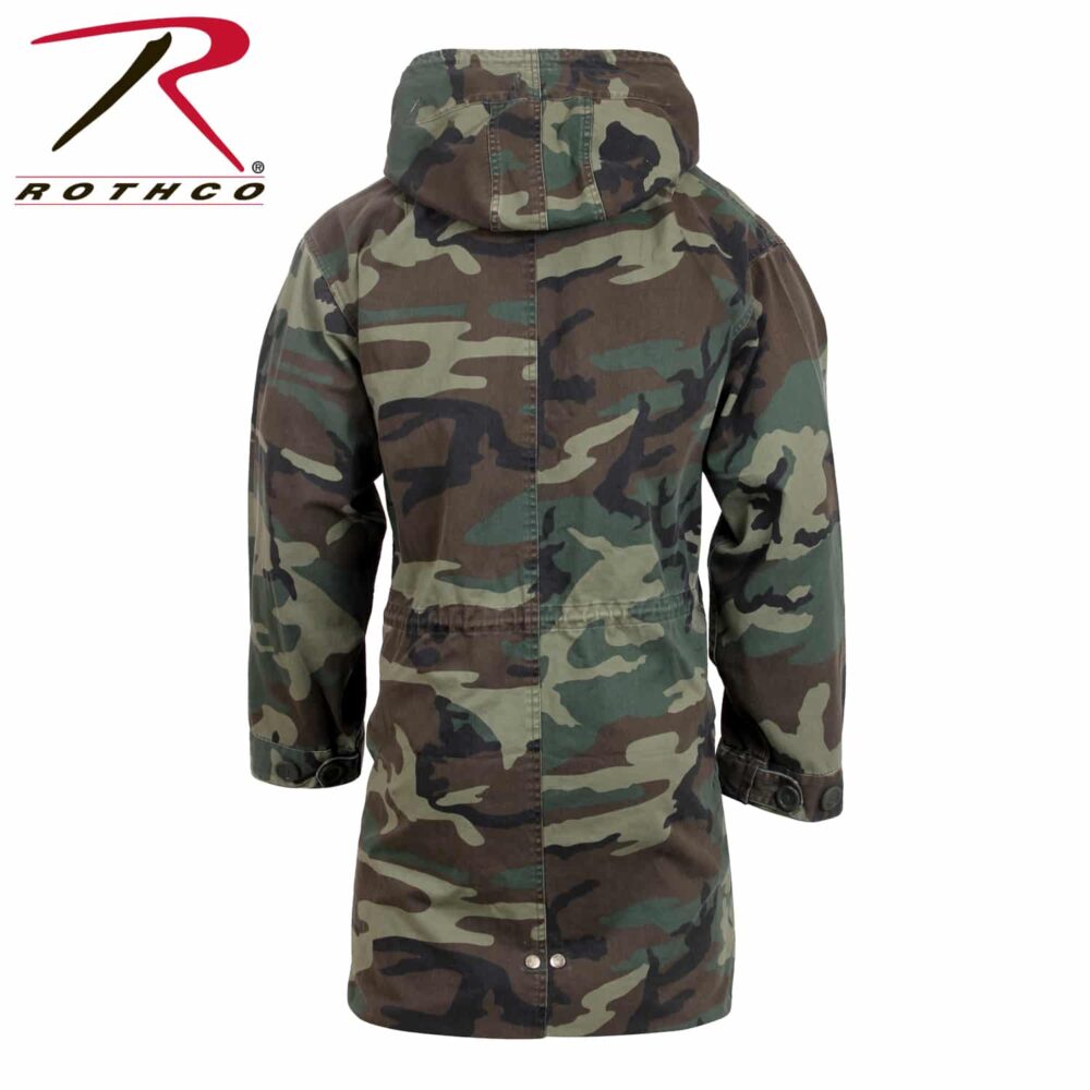 Rothco's Vintage Camo M-51 Fishtail Parka 8952 - Clothing &amp; Accessories