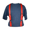 Boston Leather Firefighter's Suspenders Button Attachment - Clothing &amp; Accessories
