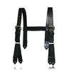 Boston Leather Firefighter's H-Back Suspenders Button Attachment - Clothing &amp; Accessories