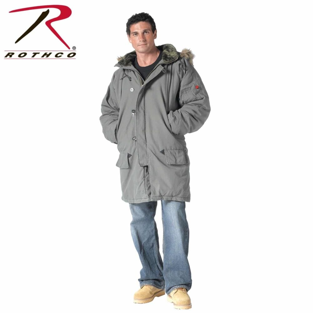 Rothco Vintage N-3B Parka Jacket - Clothing & Accessories