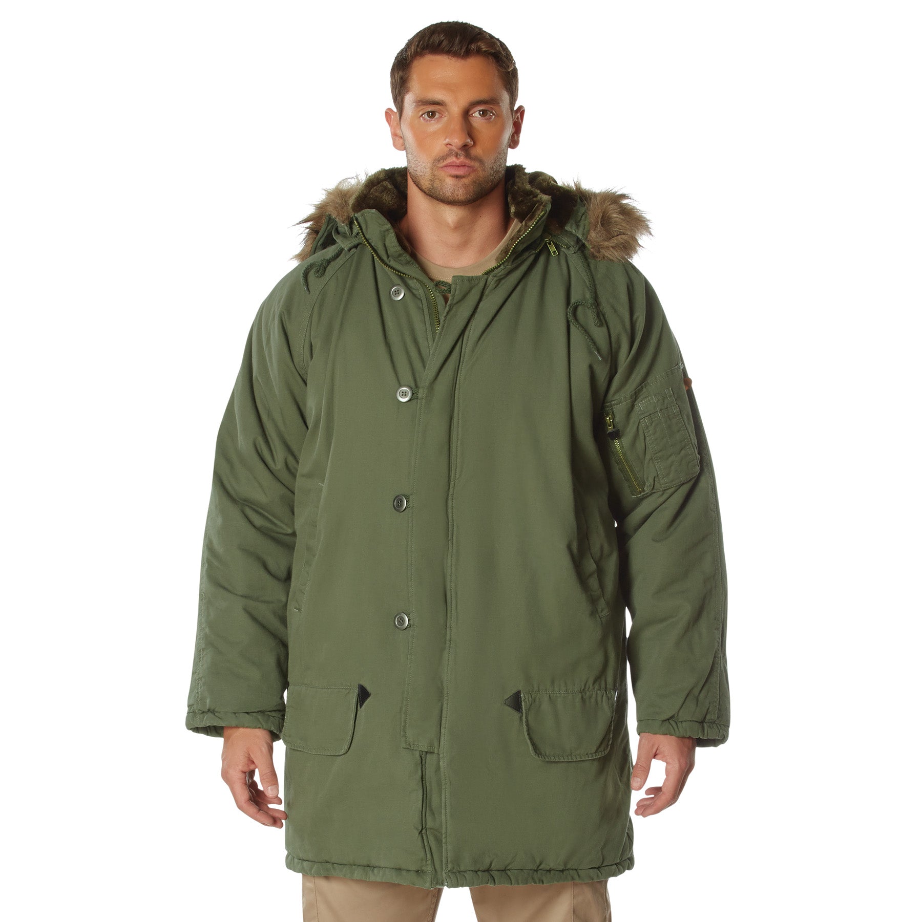 Rothco Vintage N-3B Parka Jacket - Clothing &amp; Accessories